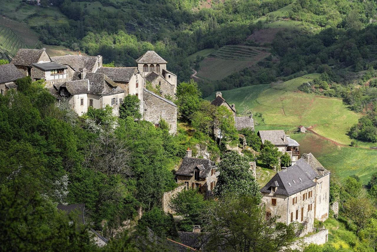 Gite De La Cascade Salles-la-Source المظهر الخارجي الصورة
